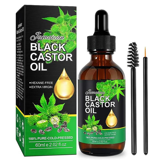 Black Castor Oil Nourishes Hair Growth Essential Oil E - Jsaville's  health is wealth