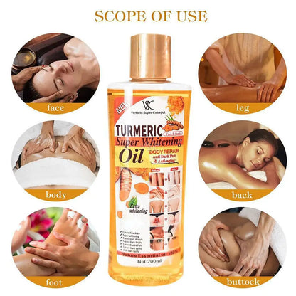 Turmeric Essential Oil Facial Body Massage - Jsaville's  health is wealth