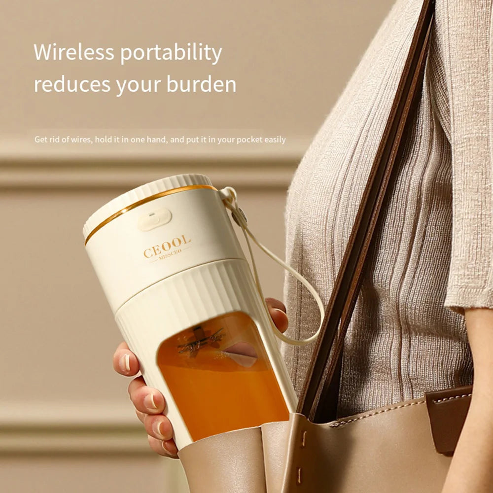Wireless Mini Portable Blender Juicer Cup - Jsaville's  health is wealth