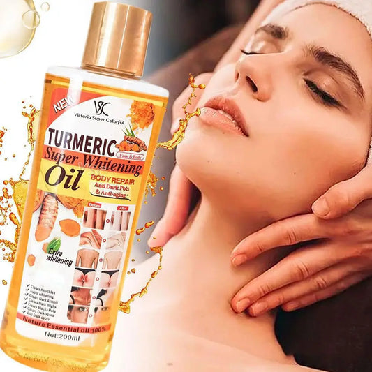 Turmeric Essential Oil Facial Body Massage - Jsaville's  health is wealth