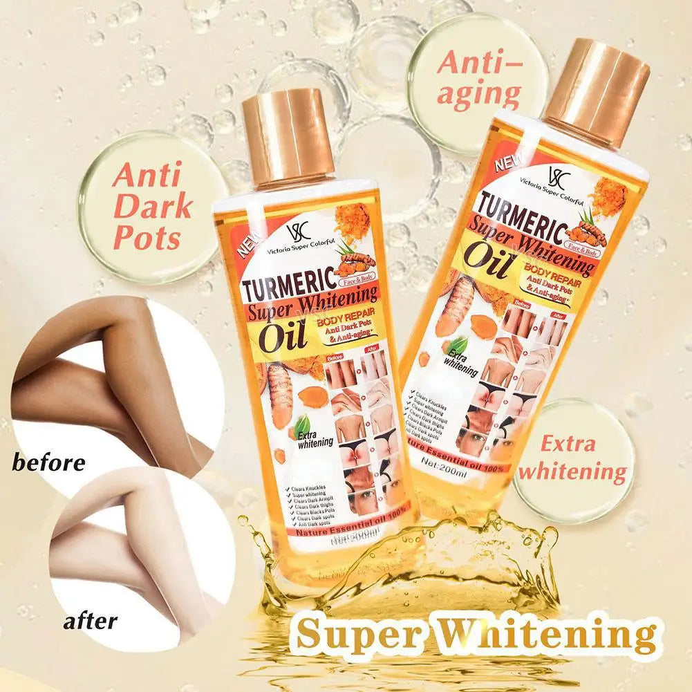 Turmeric Essential Oil Facial Body Massage - Jsaville's  health is wealth