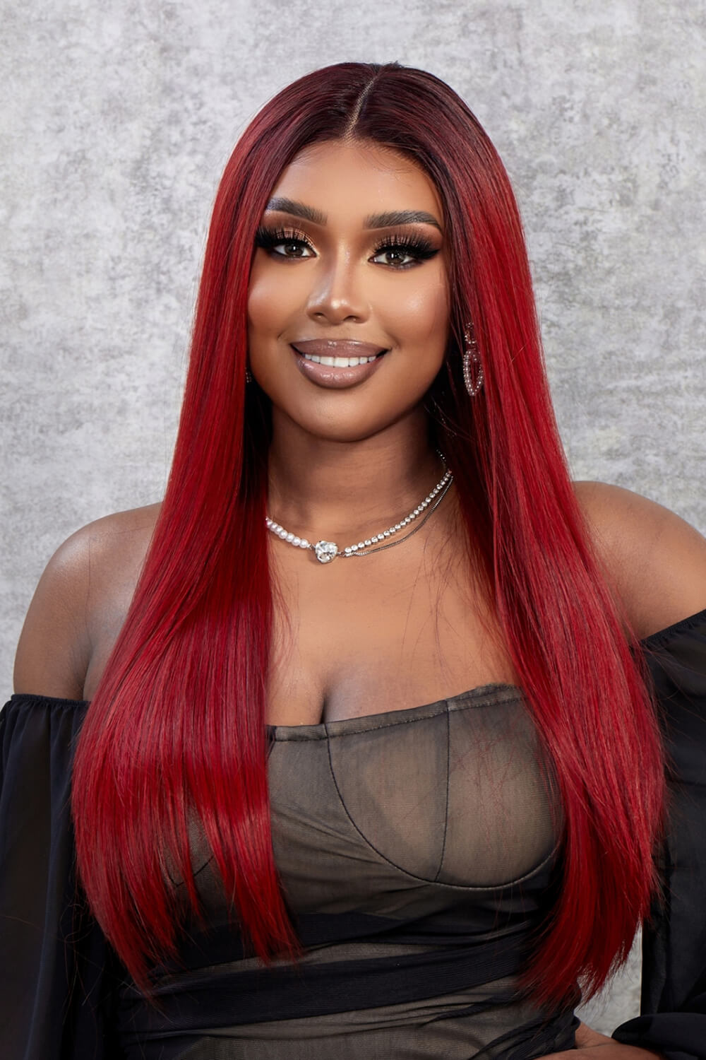 13*2" Lace Front Wigs Synthetic Straight 26" 150% Density - Jsaville's  health is wealth