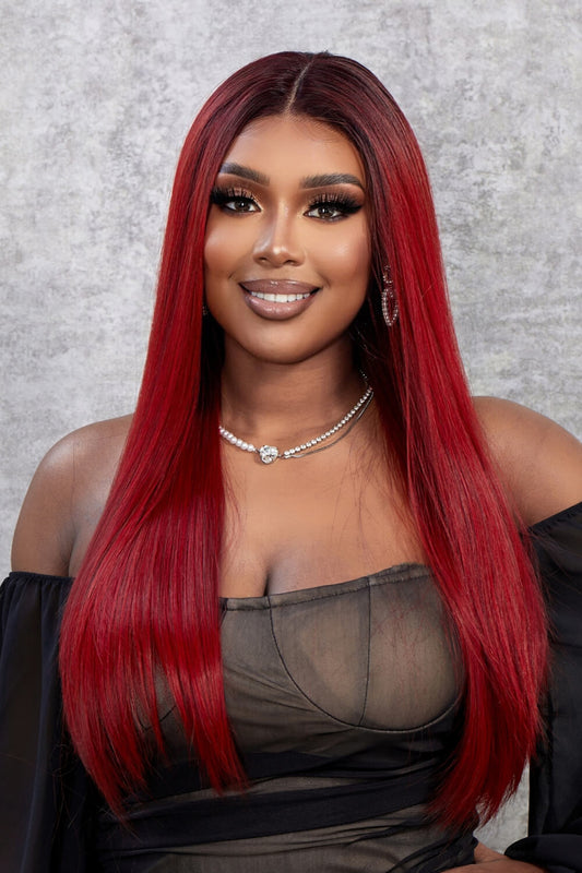 13*2" Lace Front Wigs Synthetic Straight 26" 150% Density - Jsaville's  health is wealth