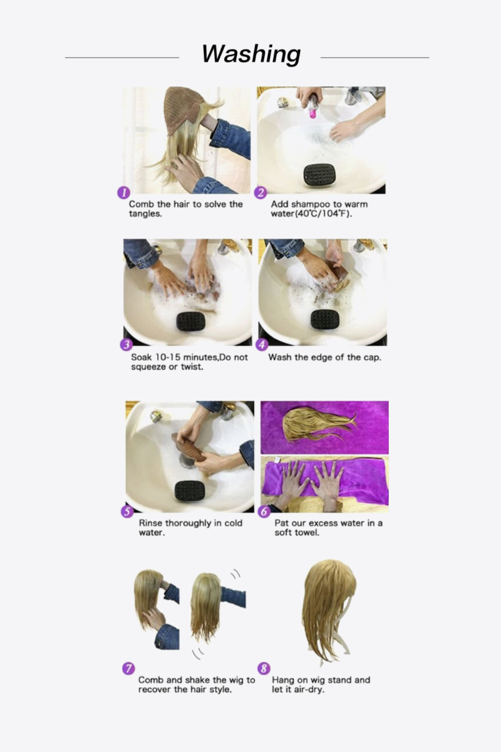 13*2" Lace Front Wigs Synthetic Straight 26" 150% Density - Jsaville's  health is wealth