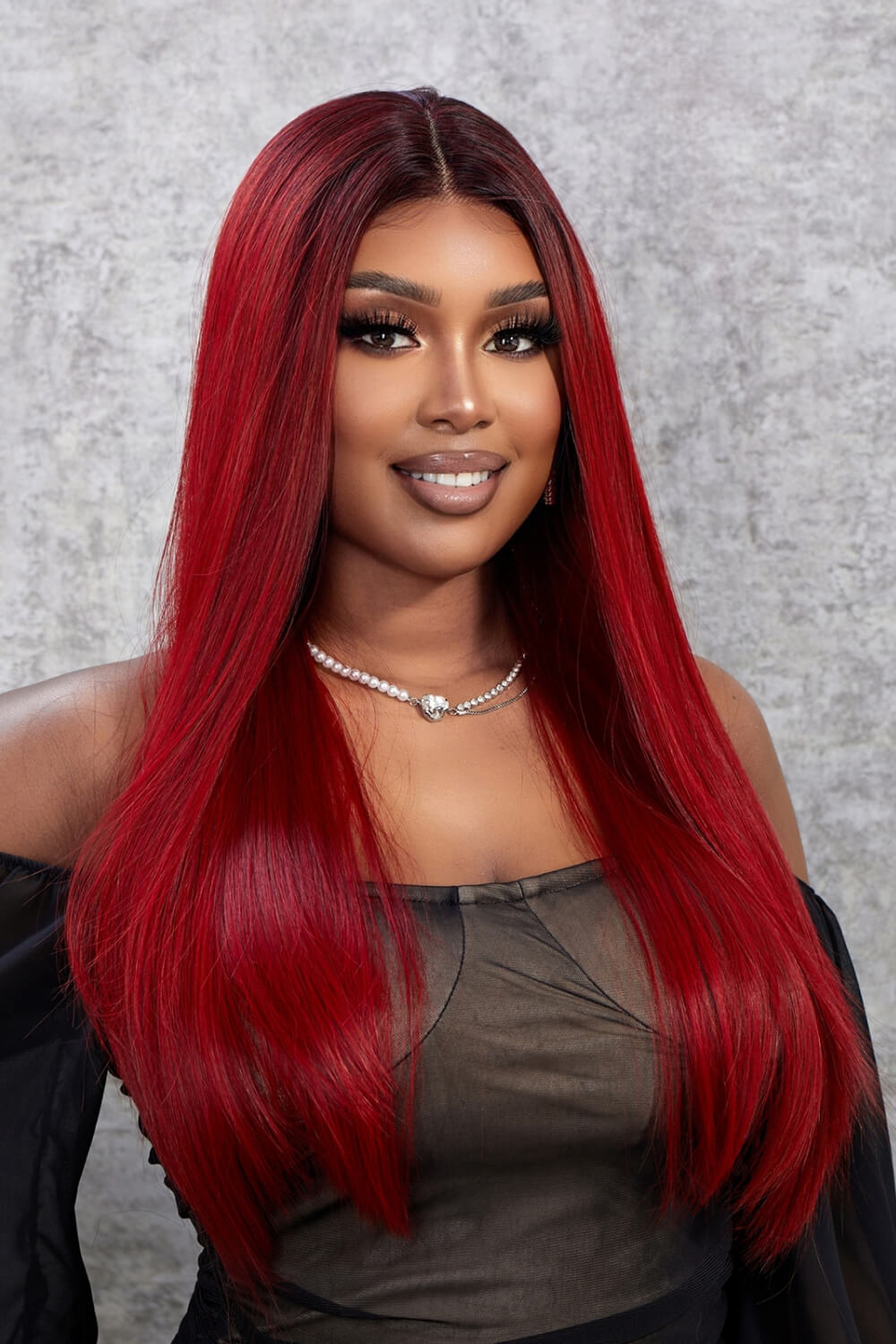 13*2" Lace Front Wigs Synthetic Straight 26" 150% Density - Jsaville's  health is wealth